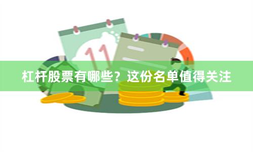 杠杆股票有哪些？这份名单值得关注