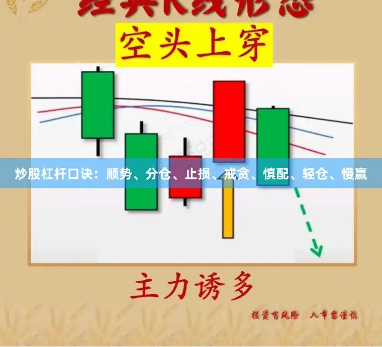 炒股杠杆口诀：顺势、分仓、止损、戒贪、慎配、轻仓、慢赢